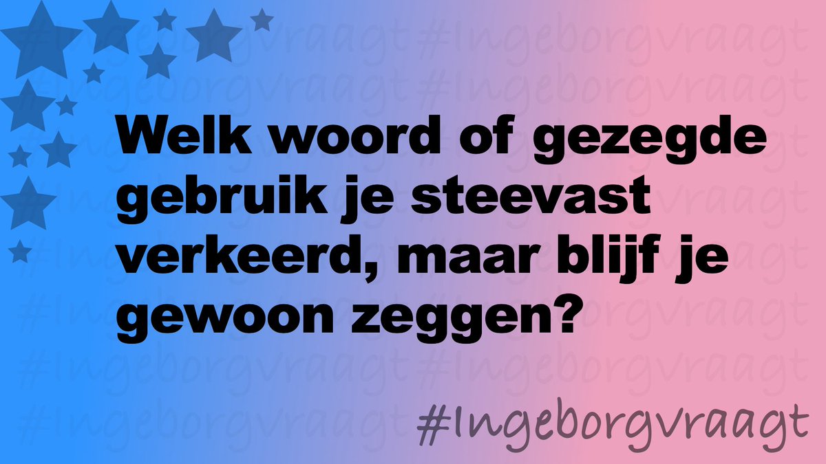 #IngeborgVraagt🍀😇 tweet media