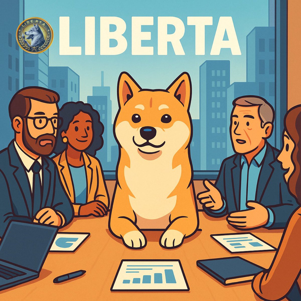🚀 Liberta – Leading the future of crypto with freedom. 🐾 The Libertarian Dog on Solana

#Liberta #CryptoCommunity #Solana