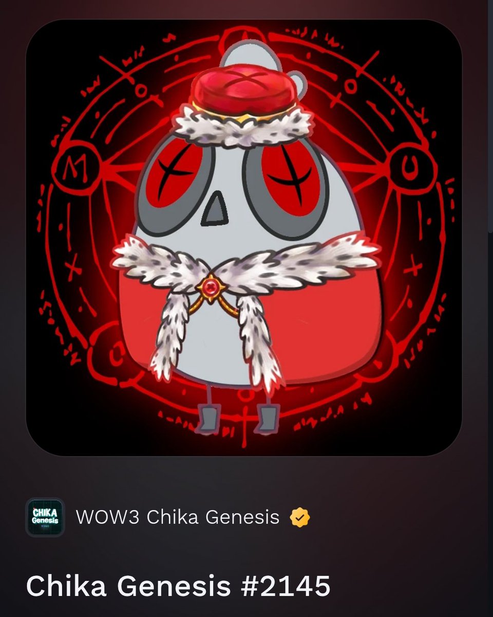 GUYS, LOOK WHAT I JUST BOUGHT!! 

Big shoutout to the good sir <a href="/nibbles208/">nibbles208</a> for giving me a craaazy deal because it’s based on me 🙏

Love the <a href="/Ronin_Network/">Ronin</a> community culture ❤️