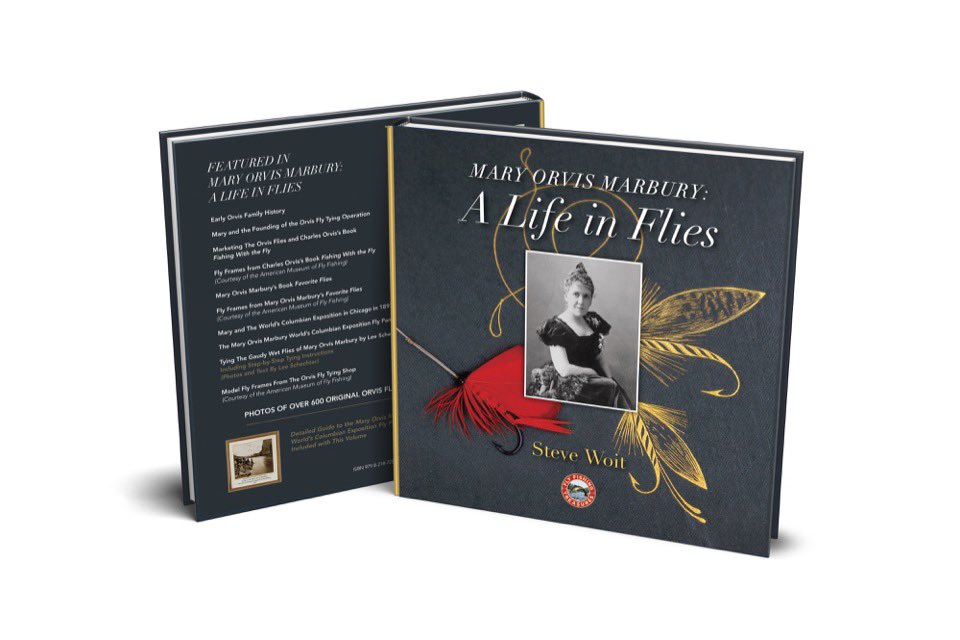 TreasuresFly's tweet image. My new book “Mary Orvis Marbury: A Life in Flies” is now available. Includes over 600 patterns of antique Orvis @Orvis flies #maryorvismarbury #flyfishing #flytying #msnchestervt #fishinglies #vintageflytackle #antiqueflyfishing #flyfishingtreasures