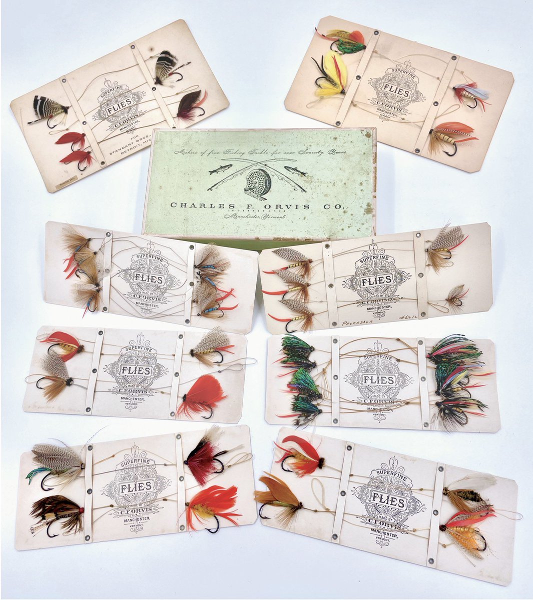 TreasuresFly's tweet image. My new book “Mary Orvis Marbury: A Life in Flies” is now available. Includes over 600 patterns of antique Orvis @Orvis flies #maryorvismarbury #flyfishing #flytying #msnchestervt #fishinglies #vintageflytackle #antiqueflyfishing #flyfishingtreasures