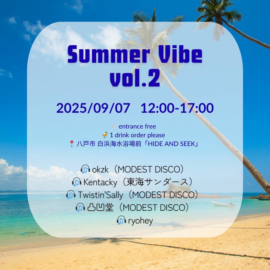 kentacky28's tweet photo. 9月7日(日)Summer Vibe vol.2開催します！今回はMODEST DISCOの御三方が出演してくれます！今後出演者第二弾発表があるかも？ https://t.co/98IaEQzFqt
