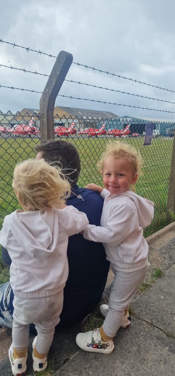Massive thank you to the <a href="/rafredarrows/">Red Arrows</a> pilots for coming over and giving my boys a poster and having the time to sign it. Made their weekend!