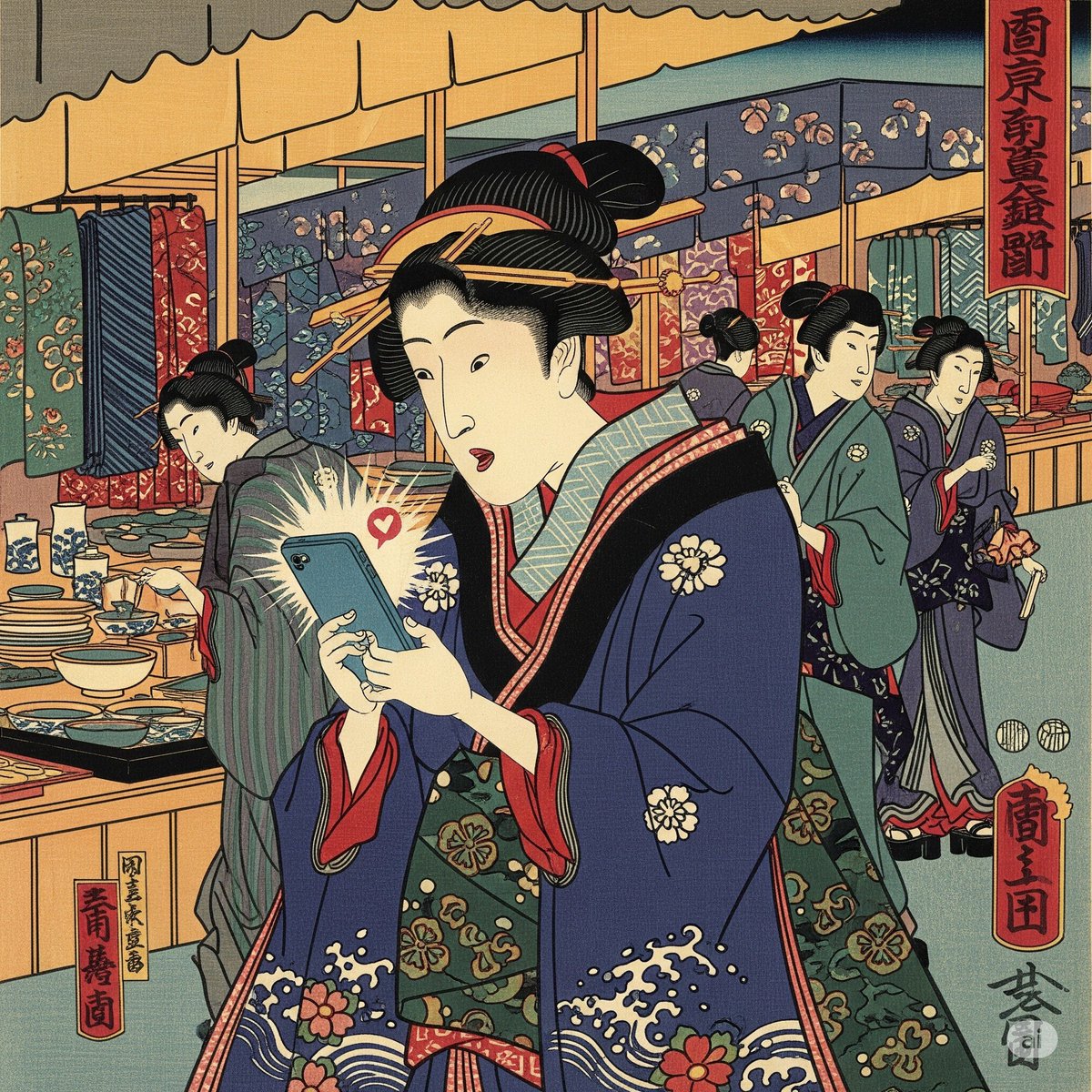 ただの日記なのにフォローしてくださる方が急に増えて不安になる江戸庶民