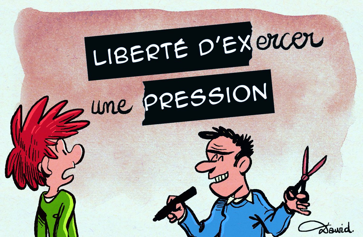 C'est çà, la FRANCE de MACRON: 

On ne défend plus la "LIBERTÉ de la NATION",
on traque la «LIBERTÉ d' EXPRESSION»...🤢🤮🤮🤮