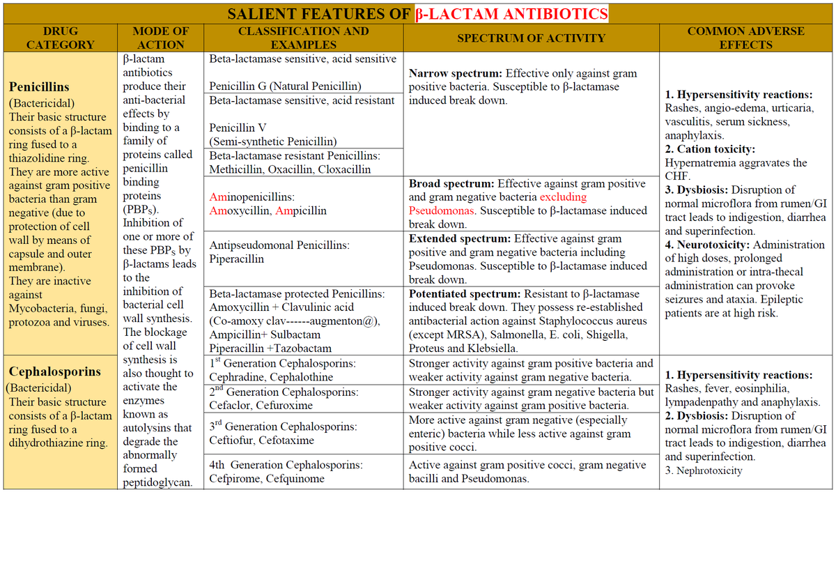 ManualOMedicine's tweet photo. Antibiotics Summary

#medtwitter #foamed #foamrx https://t.co/x4BvuDHYiN