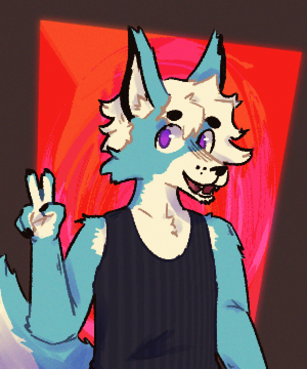 very late birthday gifts for Evrymn and BlueFoxJay, both on Bluesky!