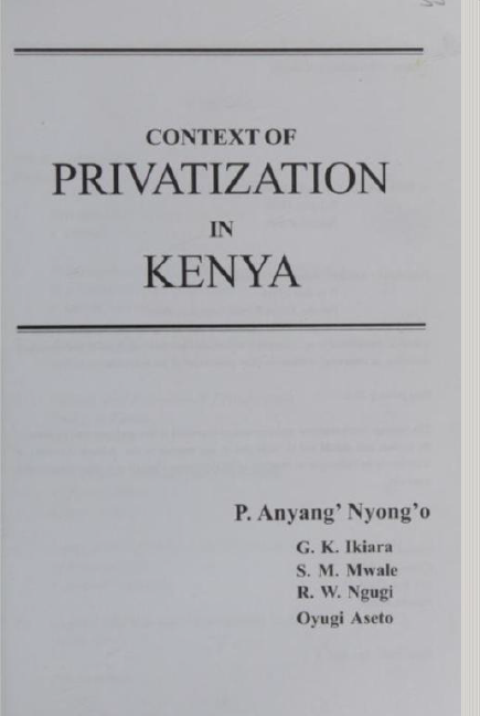 Weeks ago, I stumbled upon this gem of a book online that was written a quarter of a century back

Timely and relevant amidst the ongoing privatization discourse