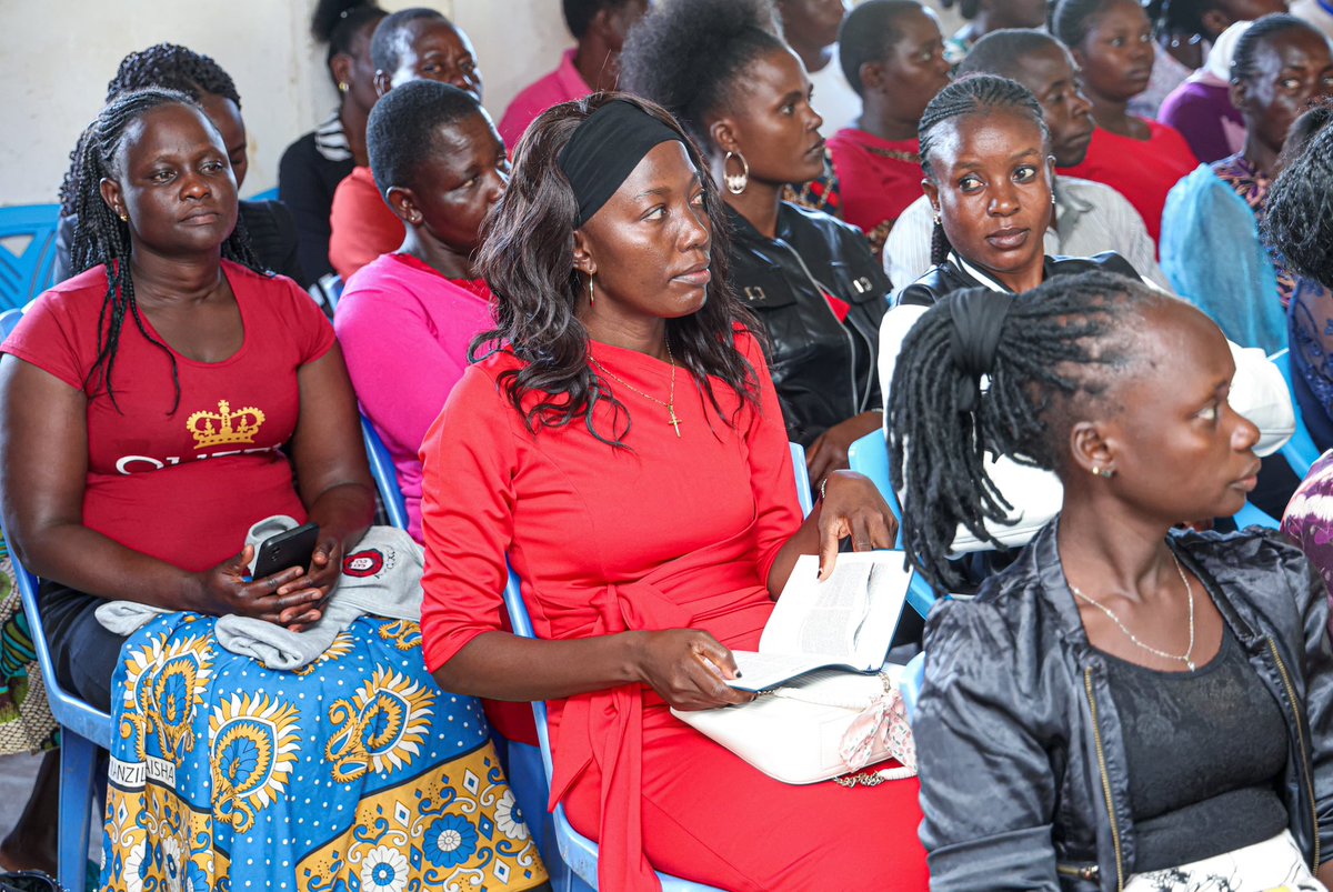Mark 10:45: "For even the Son of Man did not come to be served, but to serve, and to give his life as a ransom for many". 

Joined the faithful of Harvest Center Fellowship Church, Port Victoria in Budalang'i constituency, Busia County for a morning service.