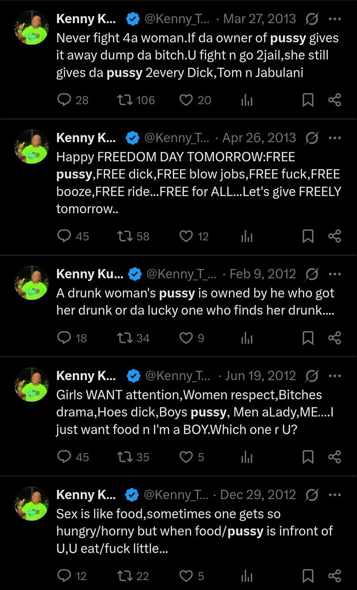 Lord_Ori_'s tweet photo. Kenny Kunene is now deleting these bangers????😭😭😭😭😭😭😩 https://t.co/RvtK2eQhJA