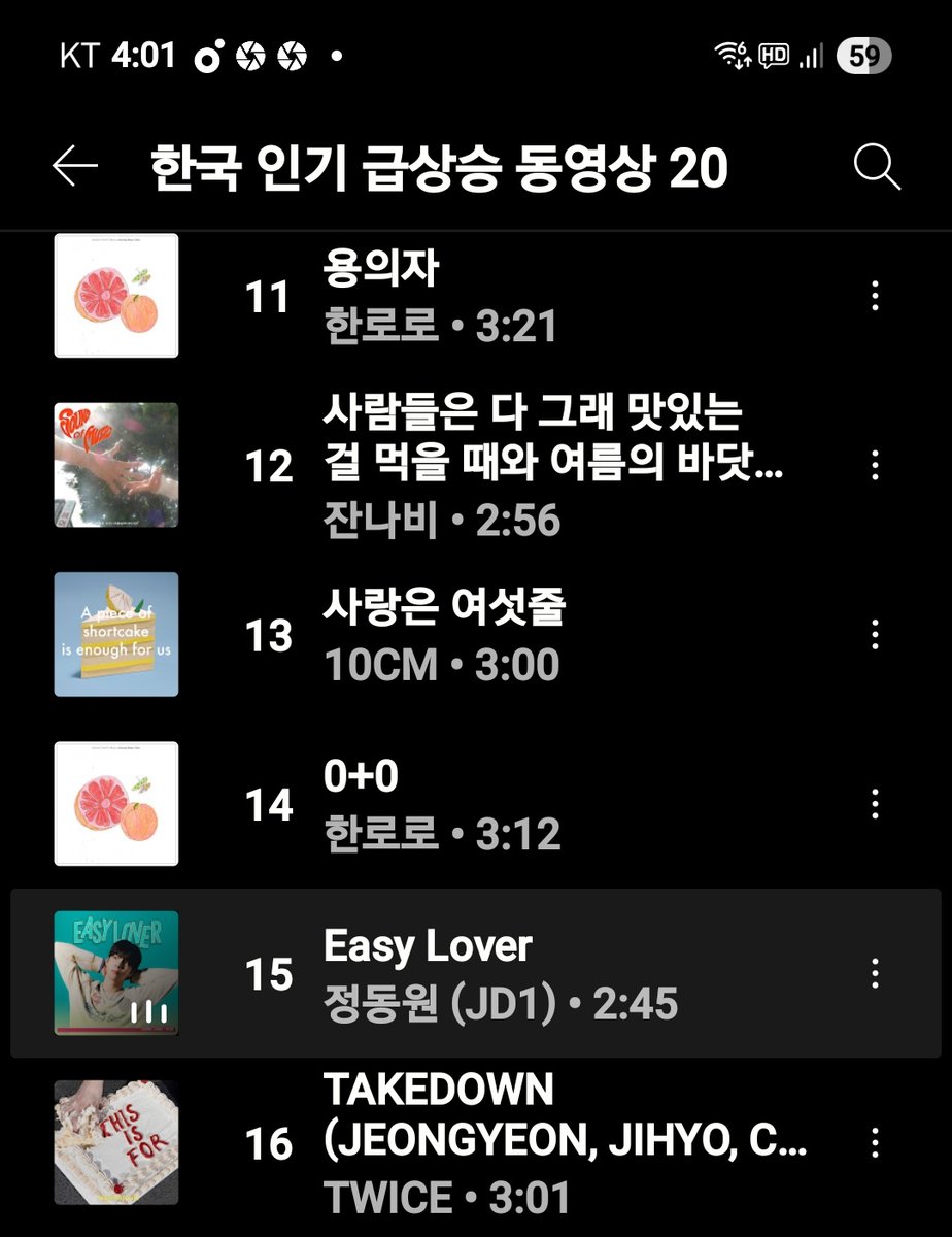 4시에 들어갔더니 또 순위가 올랐어
#easylover #정동원 #인급동15위
#테익다운" 넘어가는데 시간 걸릴 줄 안았는데 🥹🥹👍💚🎶🕺