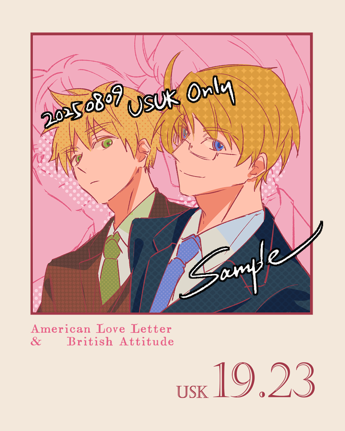 rantsuuu's tweet image. グッズ
#アルアサ #べいえい #USUK