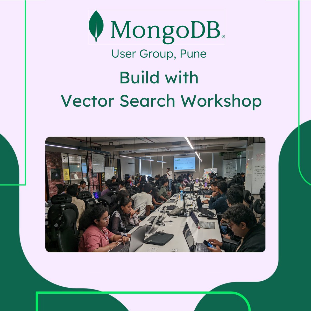 💻 Hands-on with MongoDB Vector Search!

At our August 2025 MongoDB User Group Pune Meetup, Nilesh Shinde — MongoDB User Group Mumbai Leader &amp; Technical Consultant at Deloitte — delivered an in-depth Build with Vector Search workshop.

#mongodb #vectorsearch #databases #workshop