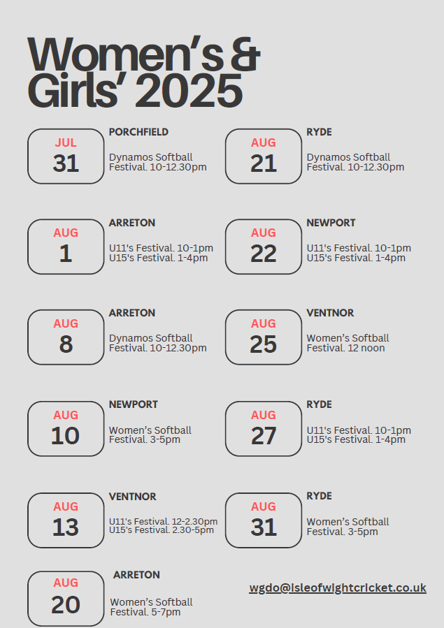 It's a busy day at Newclose today as four teams take part in the U11 Plate Finals Day from 10am.

After the U11s, we also have a Women's Softball Festival - any women and girls over 13 are welcome to come and join in - the festival begins at 3pm!