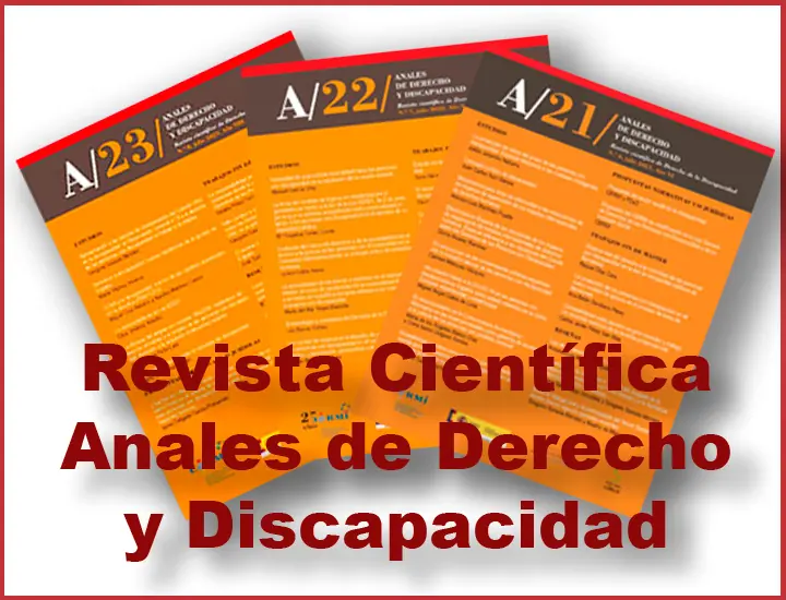 La revista “Anales de Derecho y Discapacidad”, promovida por el <a href="/Cermi_Estatal/">CERMI Estatal</a> y la  <a href="/FundacionDerDis/">FDerechoDiscapacidad</a>, llega a su número X generando conocimiento valioso sobre protección jurídica de las personas con discapacidad.

Es la única revista científica en el mundo que examina las