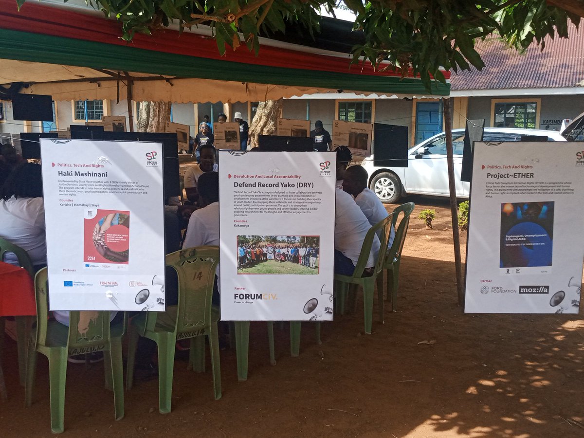 Youth dialogue ongoing to identify key issues hindering development and solutions to address these challenges. #IYD2025
<a href="/siasaplace/">Siasa Place</a> 
<a href="/CyanKenya/">CYAN KENYA</a> <a href="/CHOGO_043/">Coalition of Homabay Org. on Governance Oversight</a> <a href="/Tembeayouth/">Tembea Youth Centre</a> <a href="/YouthDevolution/">The Youth Devolution Festival</a>