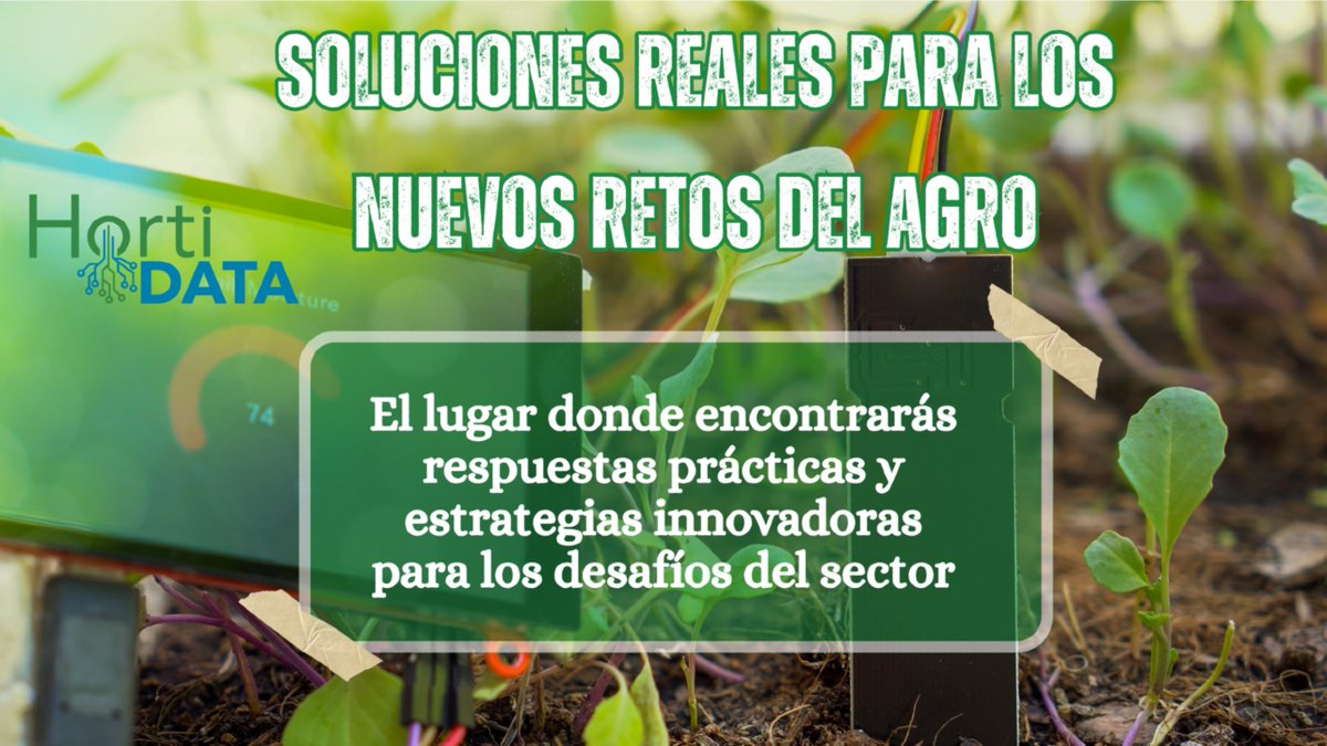 🌱 Productor, ¡esto es para ti!

En #HortiDATA te damos soluciones reales a los retos del campo
📍 Níjar | 🗓️ III Foro HortiDATA
💡 Digitalización + sostenibilidad = cultivos más rentables #HortiDATANíjar #HortiDATA2025