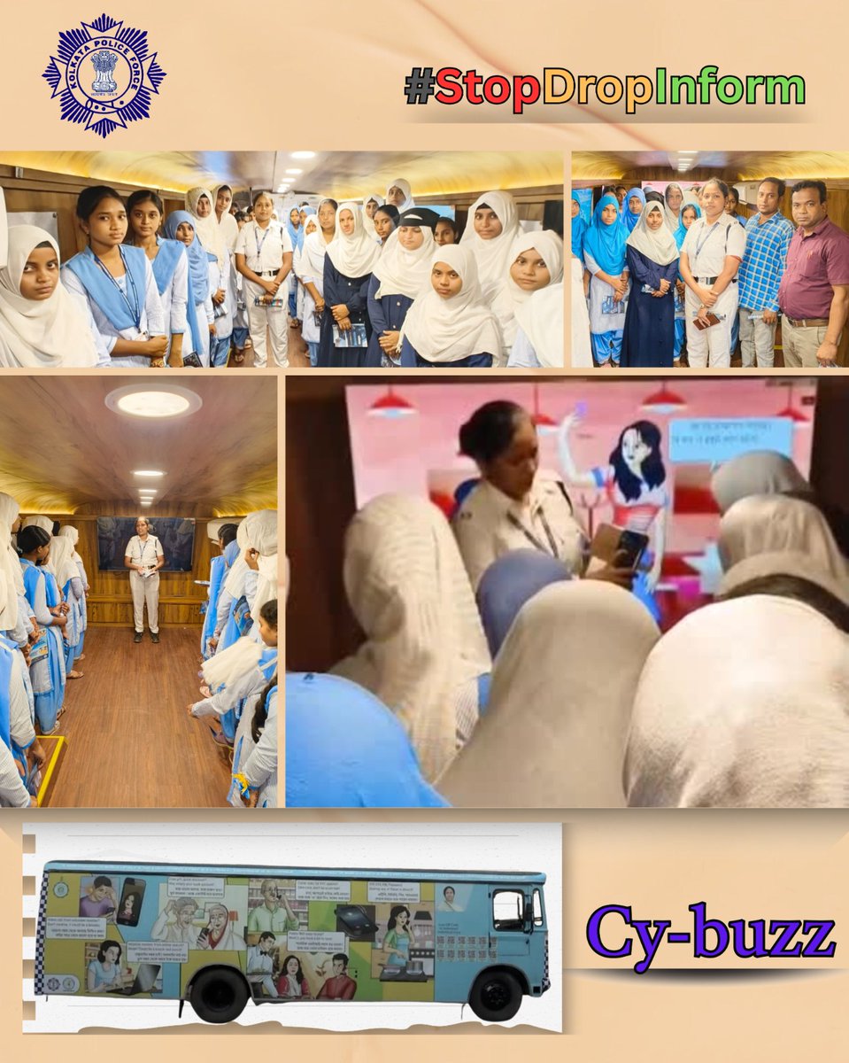 কোলকাতা পুলিশের সাইবার ক্রাইম শাখা ভাঙ্গর থানার অন্তর্গত মাদ্রাসার ছাত্রছাত্রীদের সঙ্গে সাইবার অপরাধ সংক্রান্ত গুরুত্বপূর্ণ তথ্য আদান প্রদান করে । এই সাইবার সচেতনতা মূলক অনুষ্ঠানে CYBUZZ টি গুরুত্বপূর্ণ ভূমিকা পালন করে।

#Cybuzz #cyberbullying #safesurfing #investmentfraud