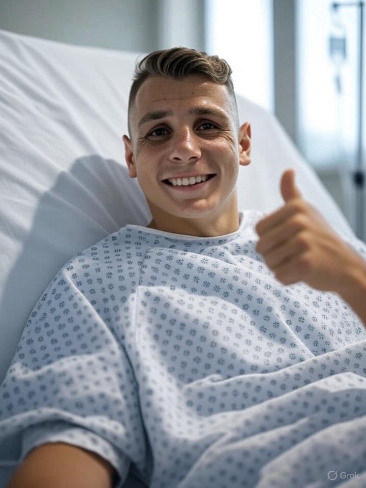 greygz •⎳• (@legreygz) on Twitter photo Tout s’est bien passé pour <a href="/LucasDigne/">Lucas Digne ⭐️</a> greffé des deux reins cette nuit à la Timone.
Mason Greenwood passera à son chevet dans la journée pour s’excuser de la violence de son geste
(<a href="/sachatavolieri/">Sacha Tavolieri</a>) #TeamOM Tout s’est bien passé pour <a href="/LucasDigne/">Lucas Digne ⭐️</a> greffé des deux reins cette nuit à la Timone.
Mason Greenwood passera à son chevet dans la journée pour s’excuser de la violence de son geste
(<a href="/sachatavolieri/">Sacha Tavolieri</a>) #TeamOM