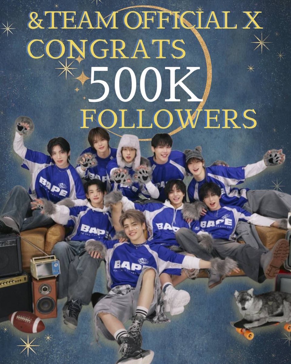 🌙LUNÉ billboard (@lune_billboard) on Twitter photo 🐺┈┈🐺┈┈🐺
ᴄᴏɴɢʀᴀᴛꜱ
&ᴛᴇᴀᴍ x ғᴏʟʟᴏᴡᴇʀs
ʜᴀʟғ ᴀ ᴍɪʟʟɪᴏɴ
🌙┈┈🌙┈┈🌙
&TEAMのX公式フォロワーが50万人を突破しました👏
下の🏷️を使ってお祝いのメッセージをポストしましょう‼︎
🏷️
#andTEAM_X公式50万人
#andTEAM <a href="/andTEAMofficial/">&TEAM OFFICIAL</a> 🐺┈┈🐺┈┈🐺
ᴄᴏɴɢʀᴀᴛꜱ
&ᴛᴇᴀᴍ x ғᴏʟʟᴏᴡᴇʀs
ʜᴀʟғ ᴀ ᴍɪʟʟɪᴏɴ
🌙┈┈🌙┈┈🌙
&TEAMのX公式フォロワーが50万人を突破しました👏
下の🏷️を使ってお祝いのメッセージをポストしましょう‼︎
🏷️
#andTEAM_X公式50万人
#andTEAM <a href="/andTEAMofficial/">&TEAM OFFICIAL</a>