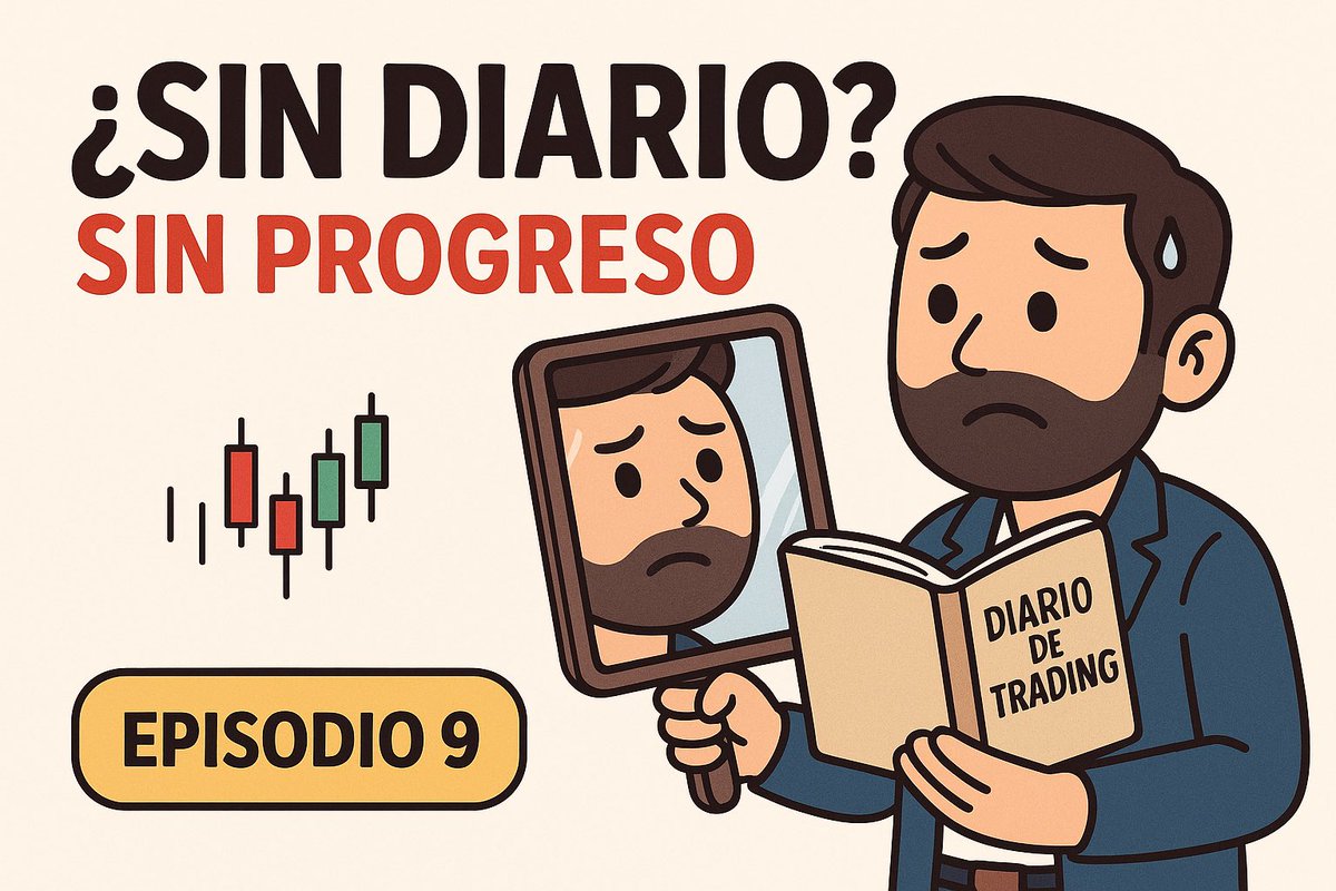 📒 ¡Episodio 9 de #TradingPodcast ya en tu feed!

“El diario de trading: el espejo que no quieres mirar”

• Registro técnico + emocional
• Miedo y excusas que te frenan
• Beneficios: patrones, foco y disciplina
• Cómo estructurarlo paso a paso

▶️ youtu.be/gXPFppctw5A

📲