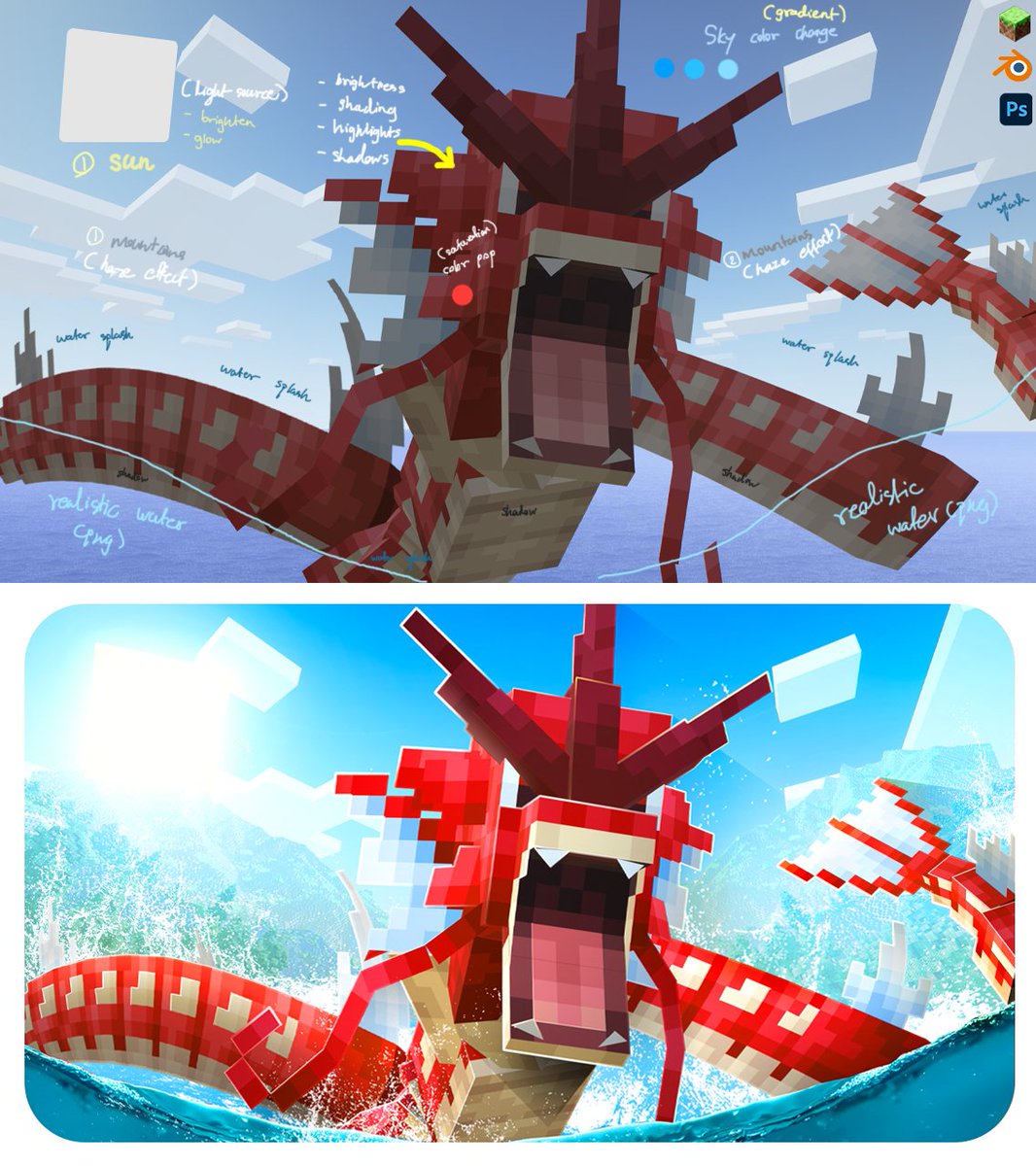 Recent Minecraft Thumbnail 🔥

DM for inquiries 📩