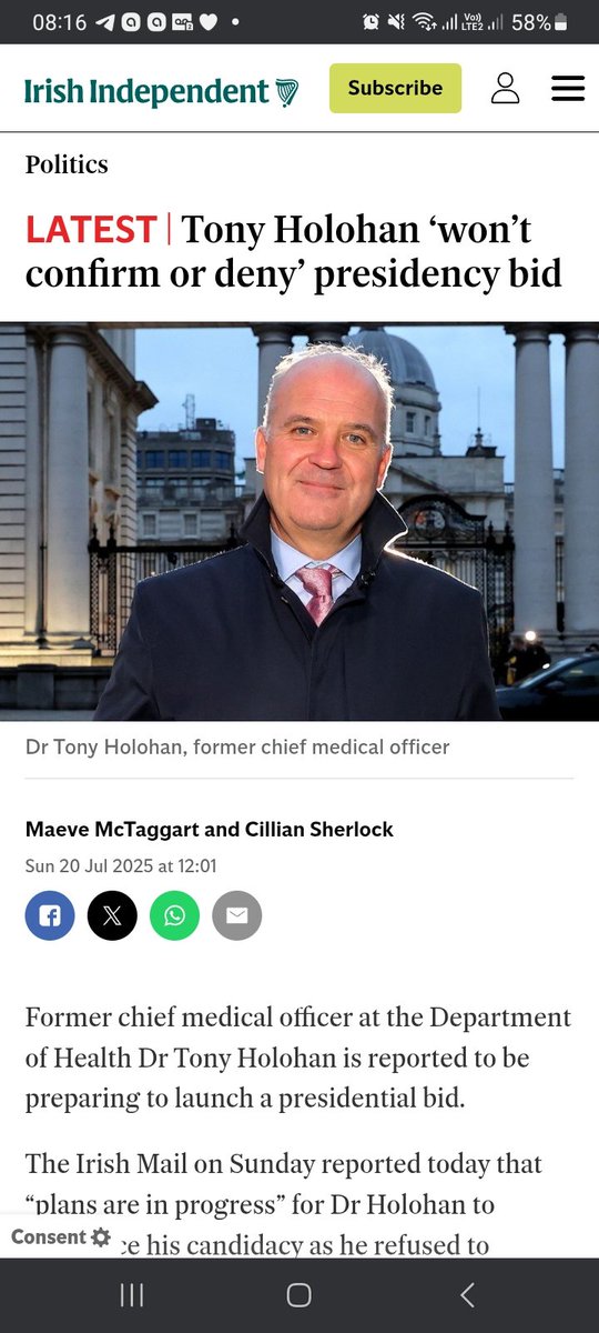 With Simon Harris soon to be Taoiseach (again) &amp; Dr Holohan running for president- the two highest offices in Ireland will be occupied by the two individuals MOST responsible for: coercion, deaths, vaccine injuries, waste &amp; social destruction during the 'Pandemic'

🇮🇪 is lost.