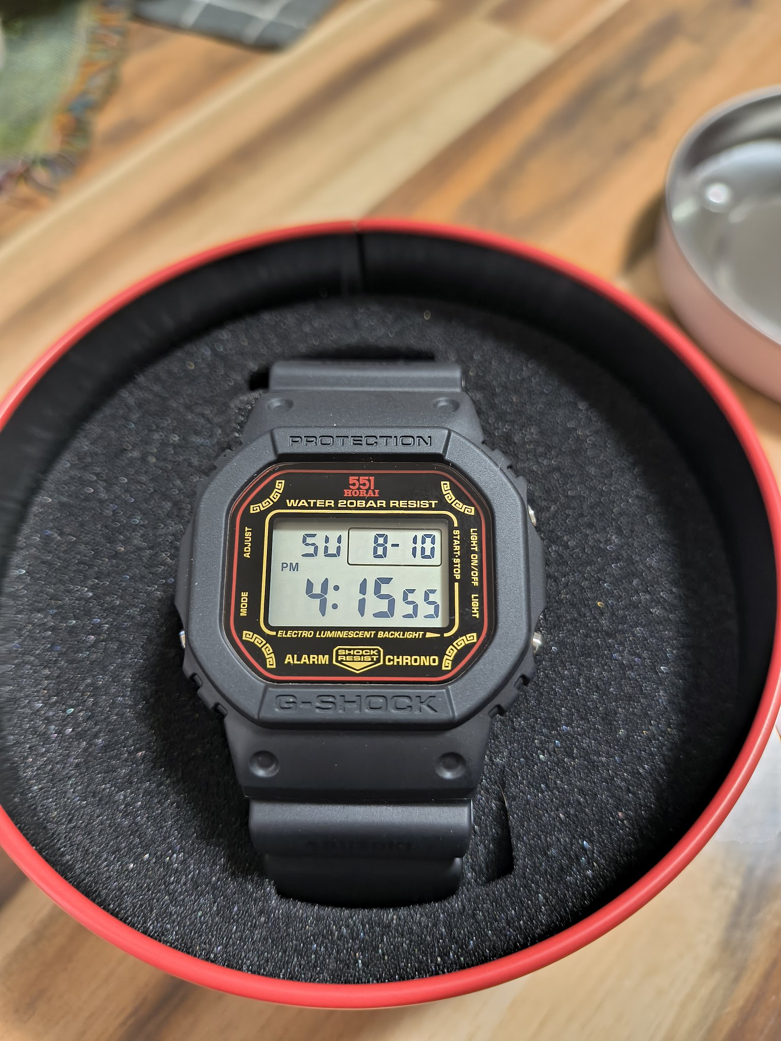 【新品未使用】G-SHOCK 時計 551 蓬莱 DW-5600 限定品 レア Yahoo!オークション - 新品 G-SHOCK DW-5600 551/蓬莱 75周年