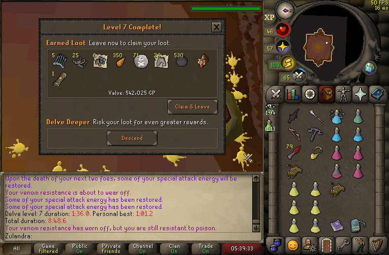 Anglerfish_OSRS's tweet photo. #31 - 951 total delves https://t.co/CF3NLaOtuh