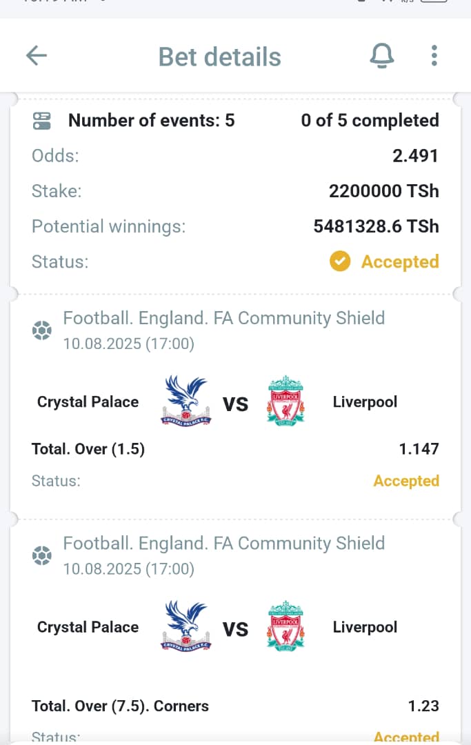 Wanangu Jana Tulikula 32M+ Leo Weekend  Usikose hii Weka hela💥⬇️🔥

■Odds 2+
■Code BTRVL
■Stake 2.2M

●Jisajili MELBET 
●hakikisha umezima VPN👇

Website 
mlbt.cc/3Gy12Sd

application
mlbt.cc/4ktyyqu

promo code  Cuty

Njoo  whatsap👇
chat.whatsapp.com/FFQGFgNGWaCCSQ…