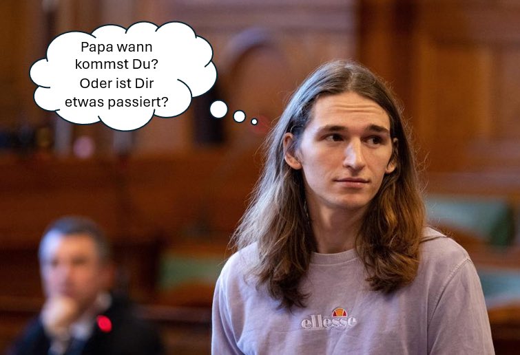 Wo ist eigentlich der Vater abgeblieben? Wollte der nicht ohne zu atmen nach Budapest laufen? Oder hat er sich vertan und ist in Wolgograd gelandet?