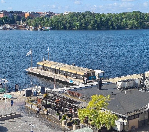 God morgon från Långholmen, Pontonen och Orangeriet