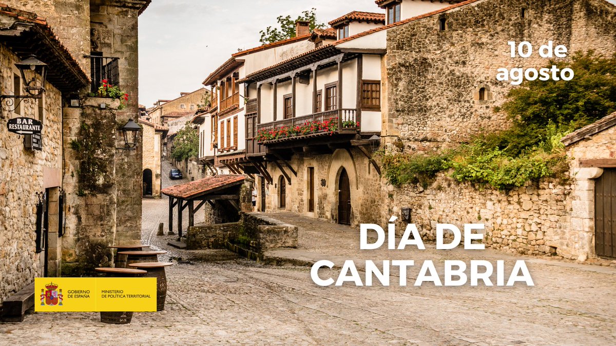Hoy, 10 de agosto, se celebra el Día de Cantabria.⚪️🔴

¡Feliz día a todos los cántabros y cántabras! #DiaDeCantabria #Cantabria #10DeAgosto