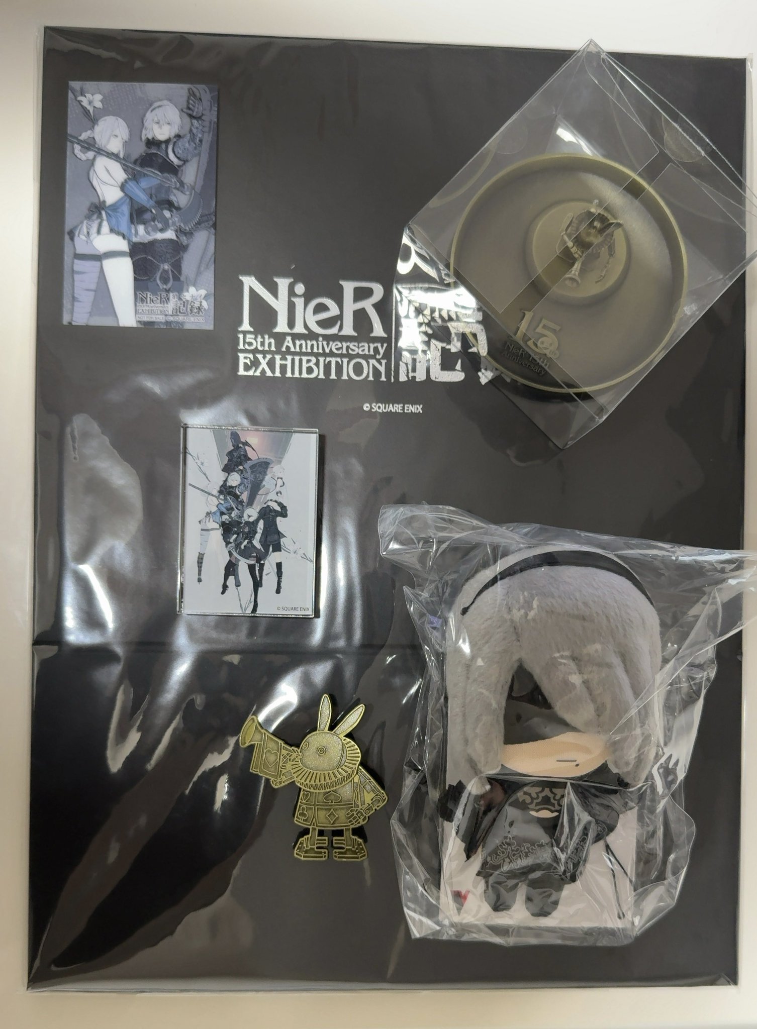 ニーアオートマタ 展覧会　消セナイ記録 ニーア うさぎの銅像トレイ　Nier シラスメ on X: 