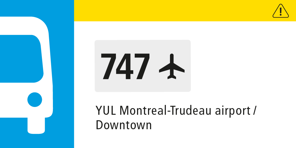 stm_Bus's tweet photo. [#FiertéMTL] ⚠️🚌🏳️‍🌈 Due to the @FierteMTLPride Parade, all #stm747 bus stops on René-Lévesque Boulevard are canceled between 6:30 a.m. and 4:30 p.m.

The 🟢🟠Lionel-Groulx and 🟢🟠🟡Berri-UQAM métro stations will continue to be served by this bus line during the event. https://t.co/UytO4tcKYO