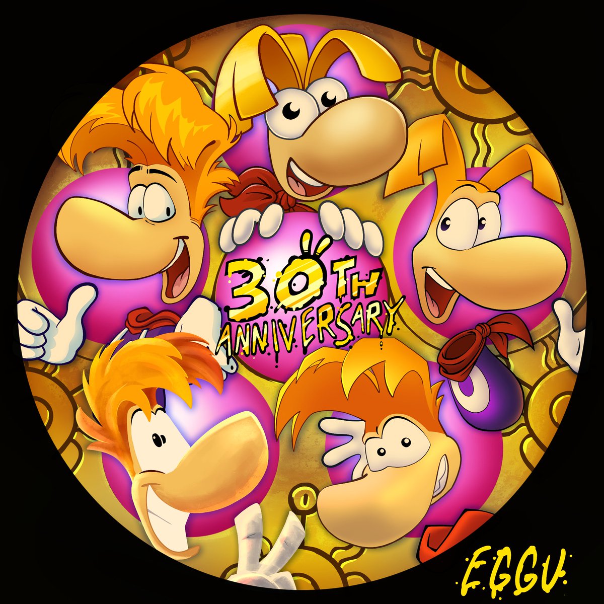 Last minute art piece for the #RaymanAlive art event!