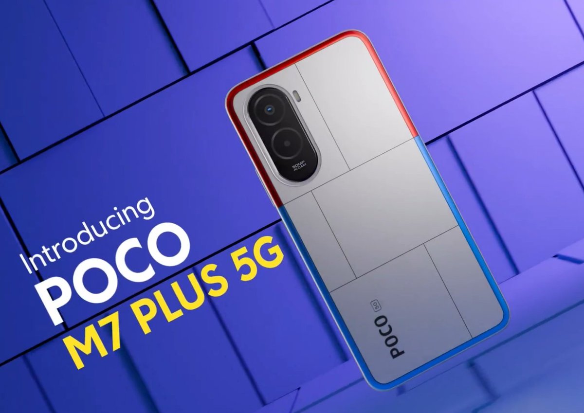 ZionsAnvin's tweet image. Poco M7 Plus 5G

Looks good?

#Poco #PocoM7Plus #PocoM7Plus5G