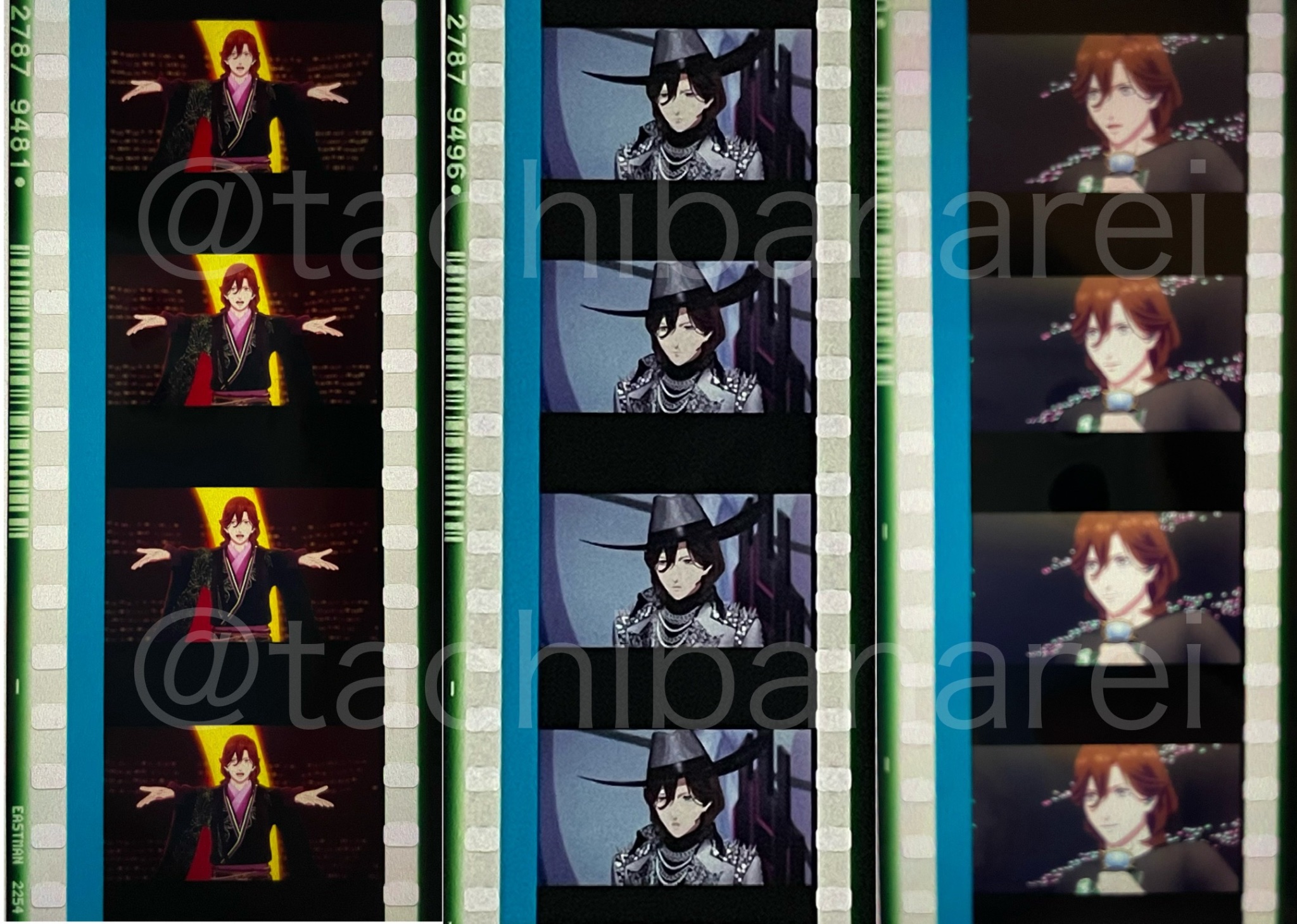 うたプリ タブキス コマフィルム 藍 カミュ ゴッラブ うたプリ 映画 特典 コマフィルム カミュ 美風藍 タブナイ
