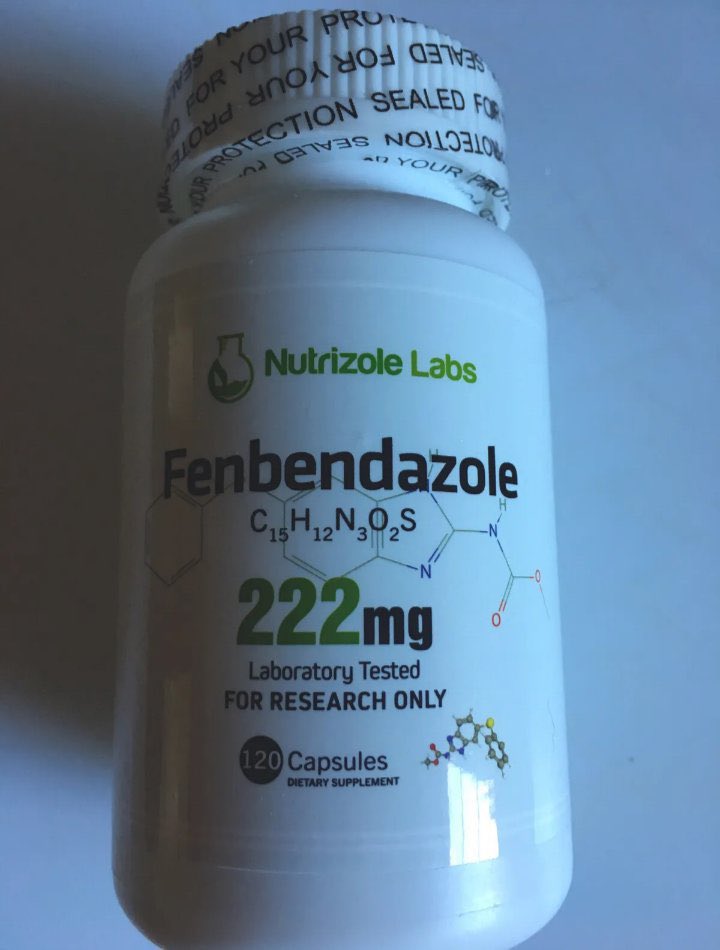 Fenbendazole is an antiparasitic medication used to treat worm infections, with ongoing research exploring its potential anti-cancer properties and applications in human health.
DM to purchase yours