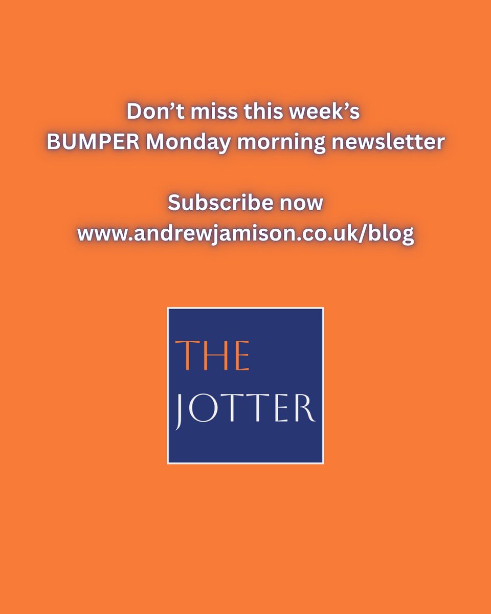 Andrew Jamison (@andrew_jamison) on Twitter photo Lots of news and new content in tomorrow morning's newsletter. Subscribe via the link-in-bio or andrewjamison.co.uk/blog Lots of news and new content in tomorrow morning's newsletter. Subscribe via the link-in-bio or andrewjamison.co.uk/blog