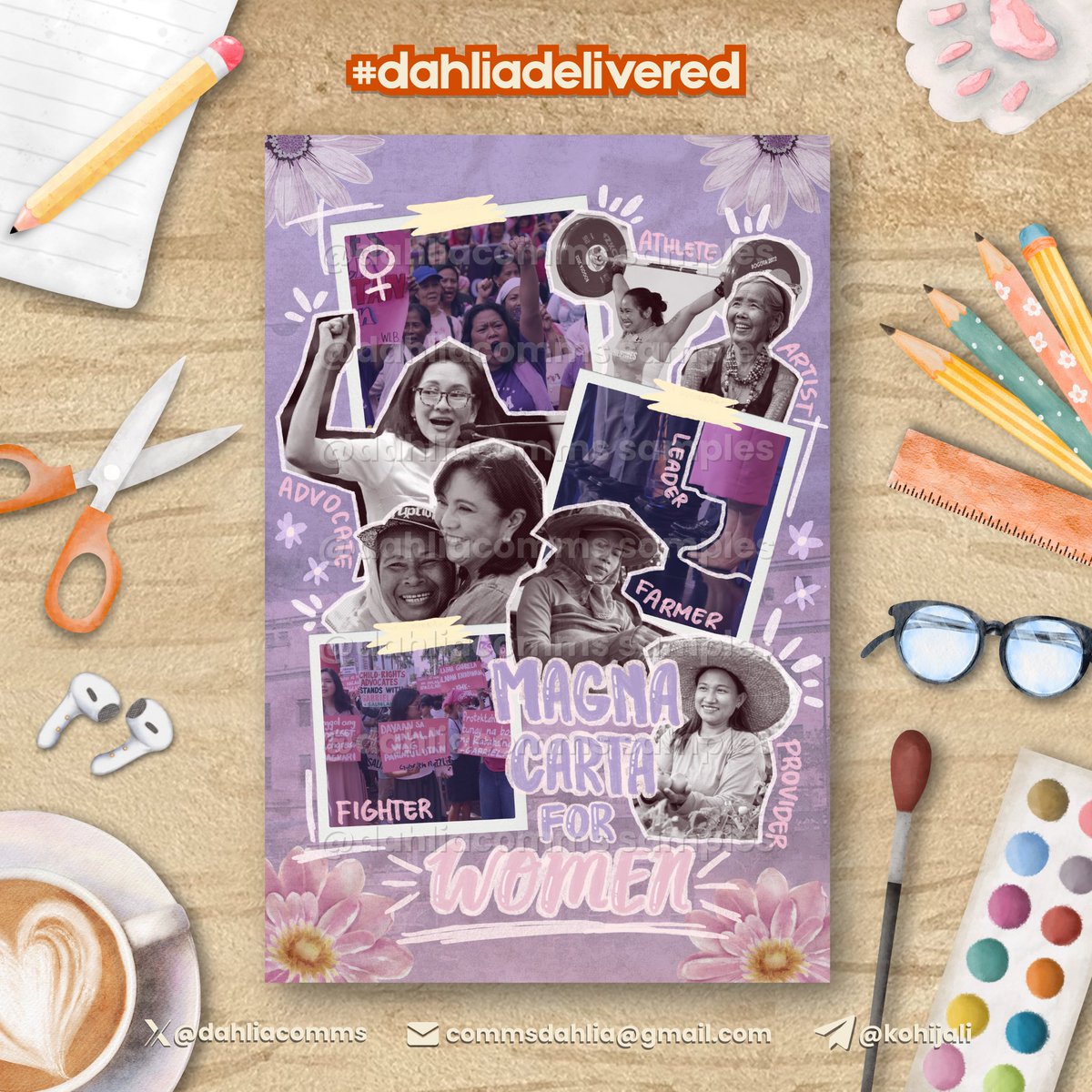 LIA acad commissioner π OPEN (@dahliacomms) on Twitter photo αββ
^..^β β₯οΈ #dahliadelivered samples π
πβcreative photo collage poster
: one of my favorite poster outputs vv pretty lang and made this during womenβs month with canva & procreate! πΈπ·ποΈ
π lf clients client commer commission graphic layout designer acad comms ph ww αββ
^..^β β₯οΈ #dahliadelivered samples π
πβcreative photo collage poster
: one of my favorite poster outputs vv pretty lang and made this during womenβs month with canva & procreate! πΈπ·ποΈ
π lf clients client commer commission graphic layout designer acad comms ph ww