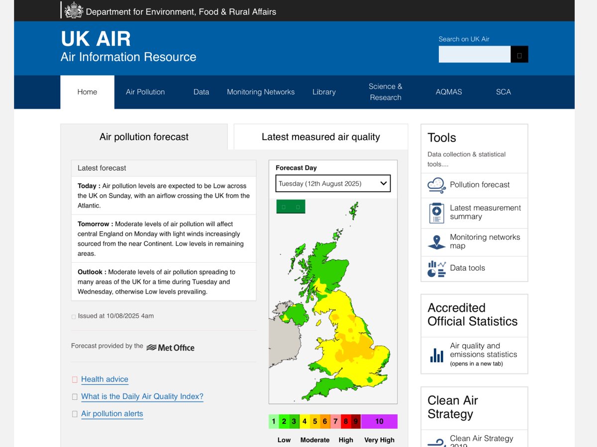 Clean Air in London tweet media