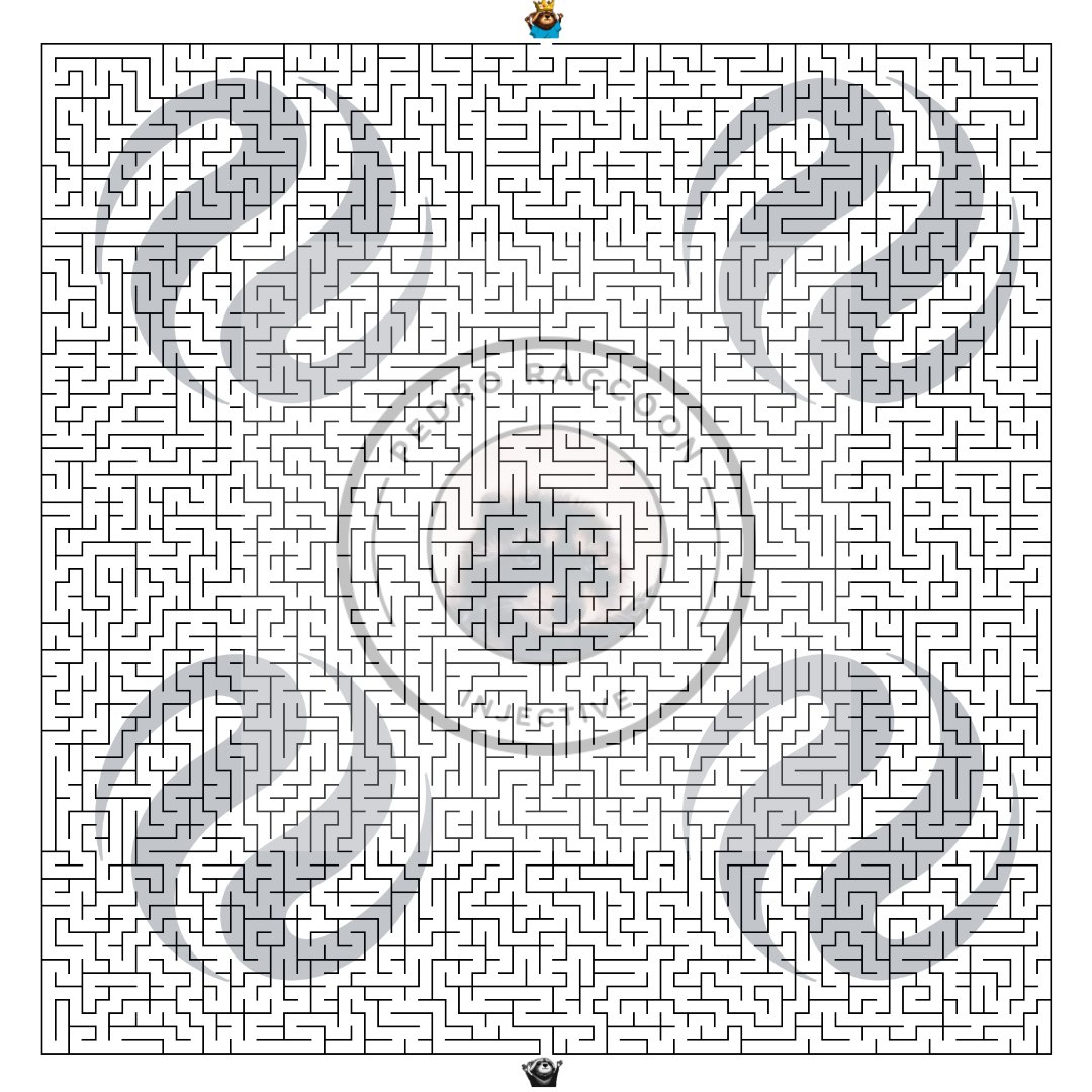 Just a Sunday game for my $INJ fam.

Help $PEDRO find $PEDRO in this maze, inspired by one of my favorite childhood games!

Prizes for the fastest solvers: 

🥇 1st place: 1 $PEDRO NFT 
🥈 2nd place: 1 <a href="/MASKED_INJ/">MASKED</a> NFT
🥉 3rd place: 100,000 $PEDRO tokens

Have a nice weekend!