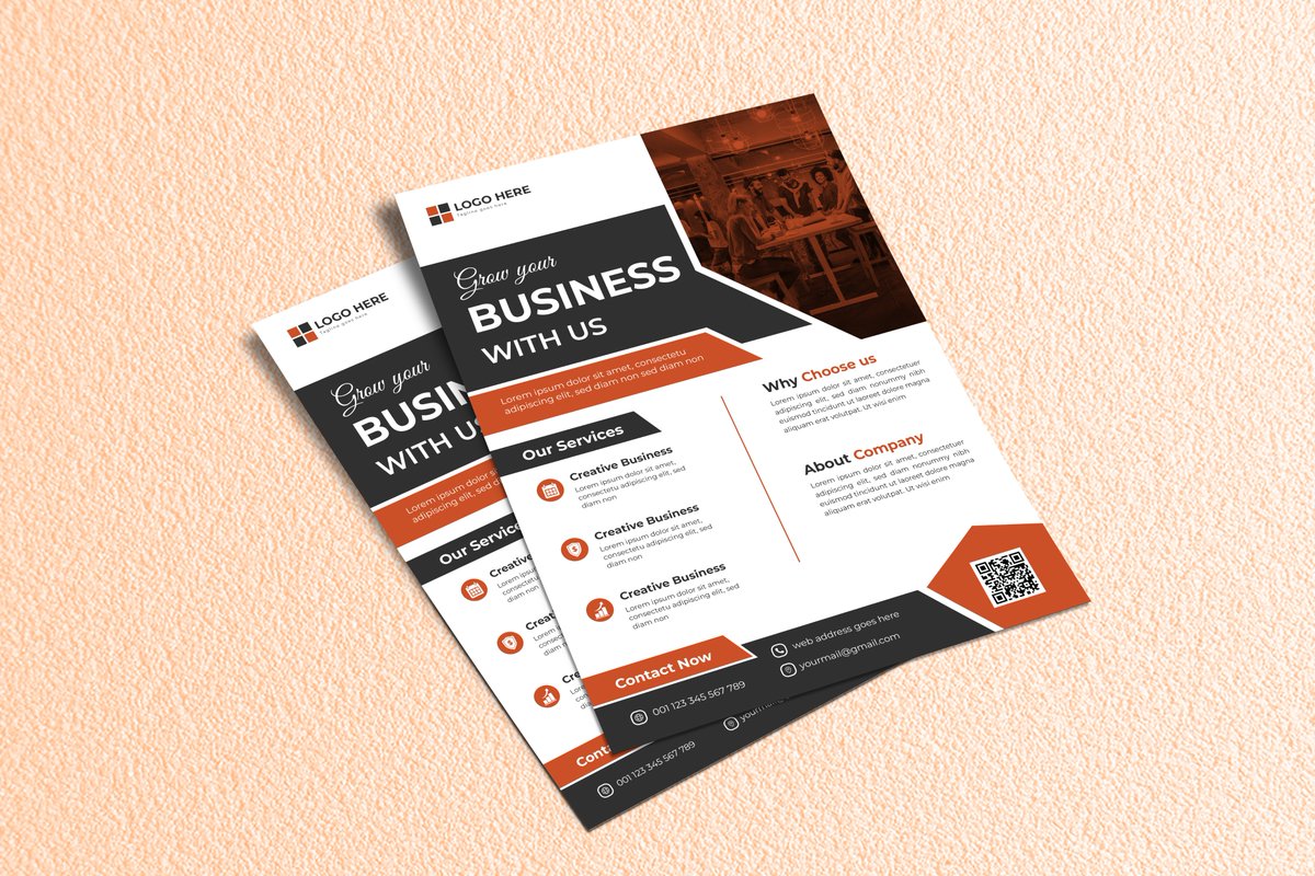 GraphXone03's tweet image. Business flyer Design
DM me for Custom Designs
