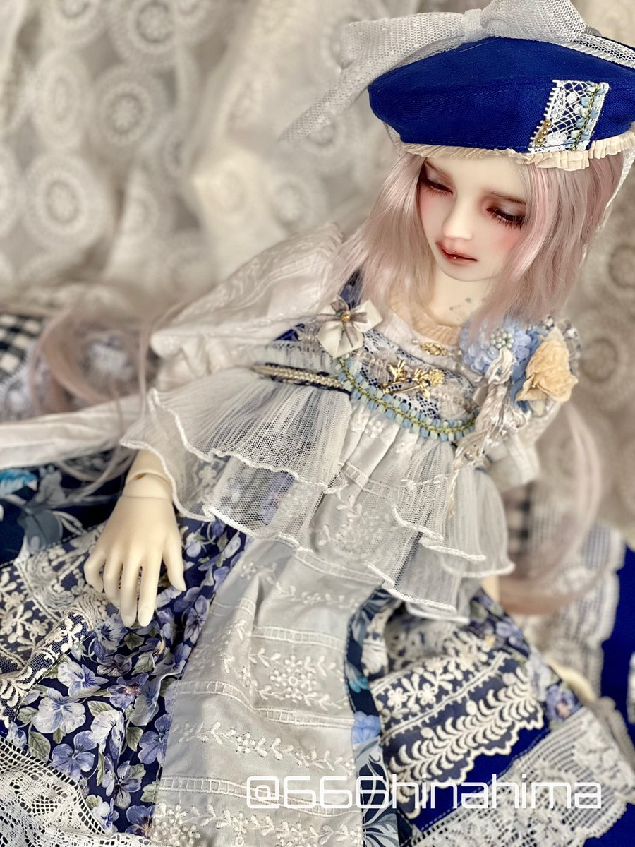 睡蓮のお迎えドレスにしたい！とお披露目の時から惚れていたブルー💙
めちゃくちゃ素敵です😭
 #RelicMOF