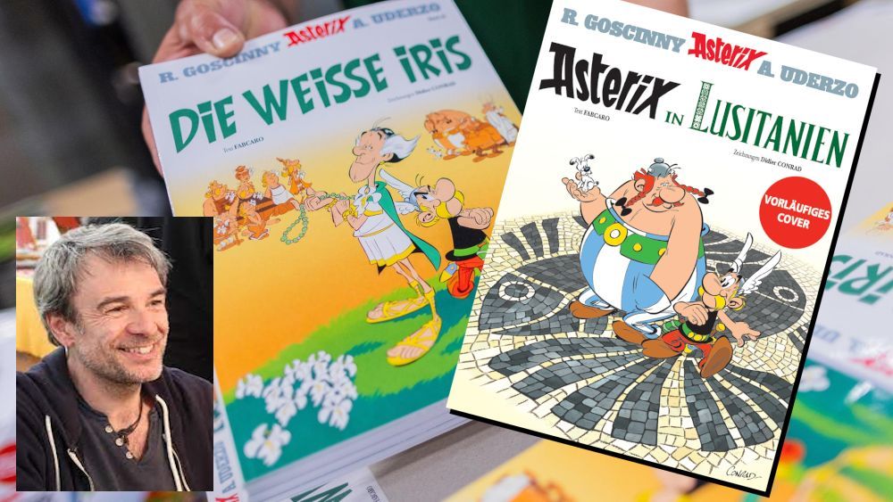 Heute feiert der franz. Comiczeichner und Autor Fabrice Caro, bekannt als Fabcaro, seinen 52. Geburtstag. Er war Autor des 40. #Asterix-Abenteuers und wird auch für das nächste Album 'Asterix in Lusitanien', das am 23. Oktober 2025 erscheint, die Story schreiben.