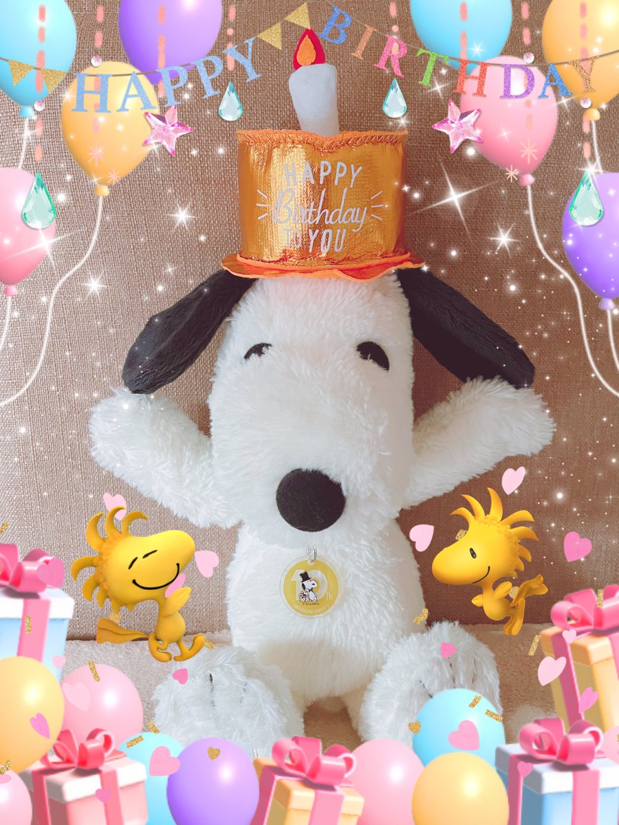 SNOOPY💖
お誕生日おめでとう🎂✨️

#スヌーピーバースデー2025