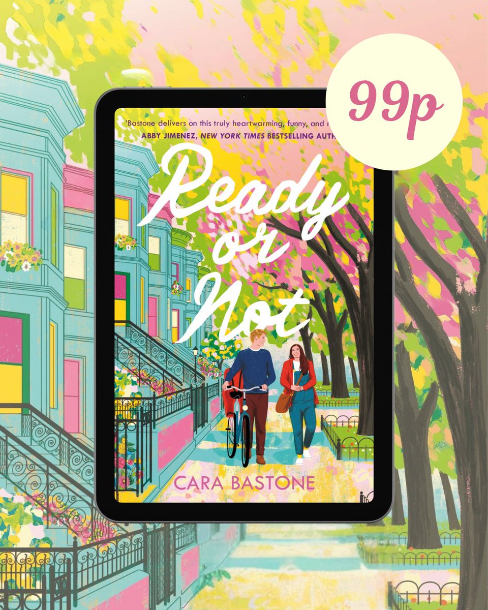 Ready or Not for only 99p😍💛

Love, laughter and life-changing revelations - don’t miss this gorgeous rom-com from <a href="/CaraBastone/">Cara Bastone</a> while it’s on sale for just 99p!

Buy now:brnw.ch/21wUNED