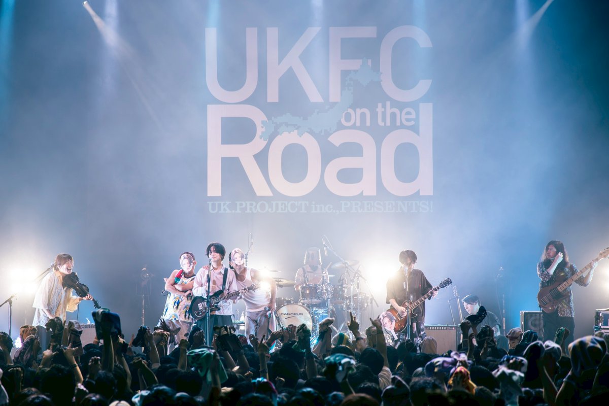 Thankyou for coming!!!
Aug 10 2025

#UKFC on the Road 2025
‐15th ANNIVERSARY‐

Zepp Haneda (Tokyo)

01. MUTOPIA
02. 17 (until the day I die)
03. Mirror World
04. 化学｜Utsu2
05. 現文｜虎視眈々と
06. 旋律迷宮
07. 美術｜ESORA - with Shun&amp;Jose (#TOTALFAT)
08. 物理｜Time is like a