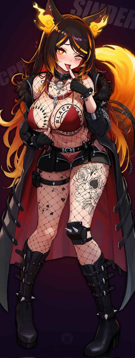 pyroslxtsinder's tweet photo. Fufu~ your very pretty darling~ maybe you should Take those clothes off too and let me burn my ingravings into you~ https://t.co/QtOUexpMzn